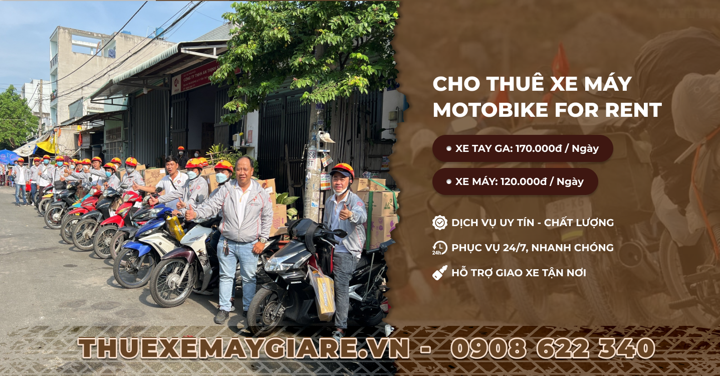 Thuê xe giá rẻ nhất Bình Tân